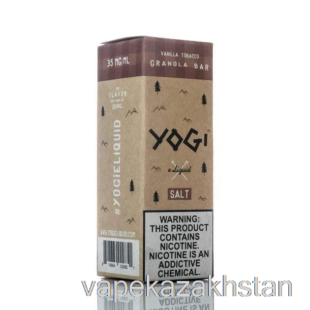Vape Smoke Vanilla Tobacco Granola Bar - Yogi SALTS E-Liquid - 30mL 50mg